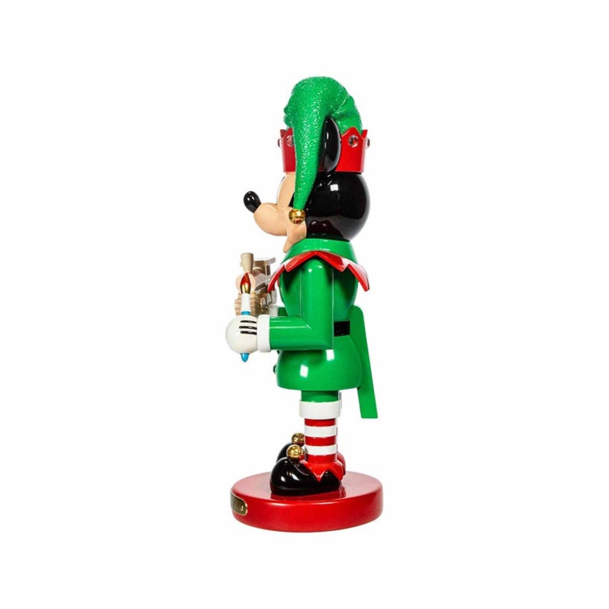 Kurt S. Adler Disney Mickey Mouse Holiday Plastic Nutcracker, Elf