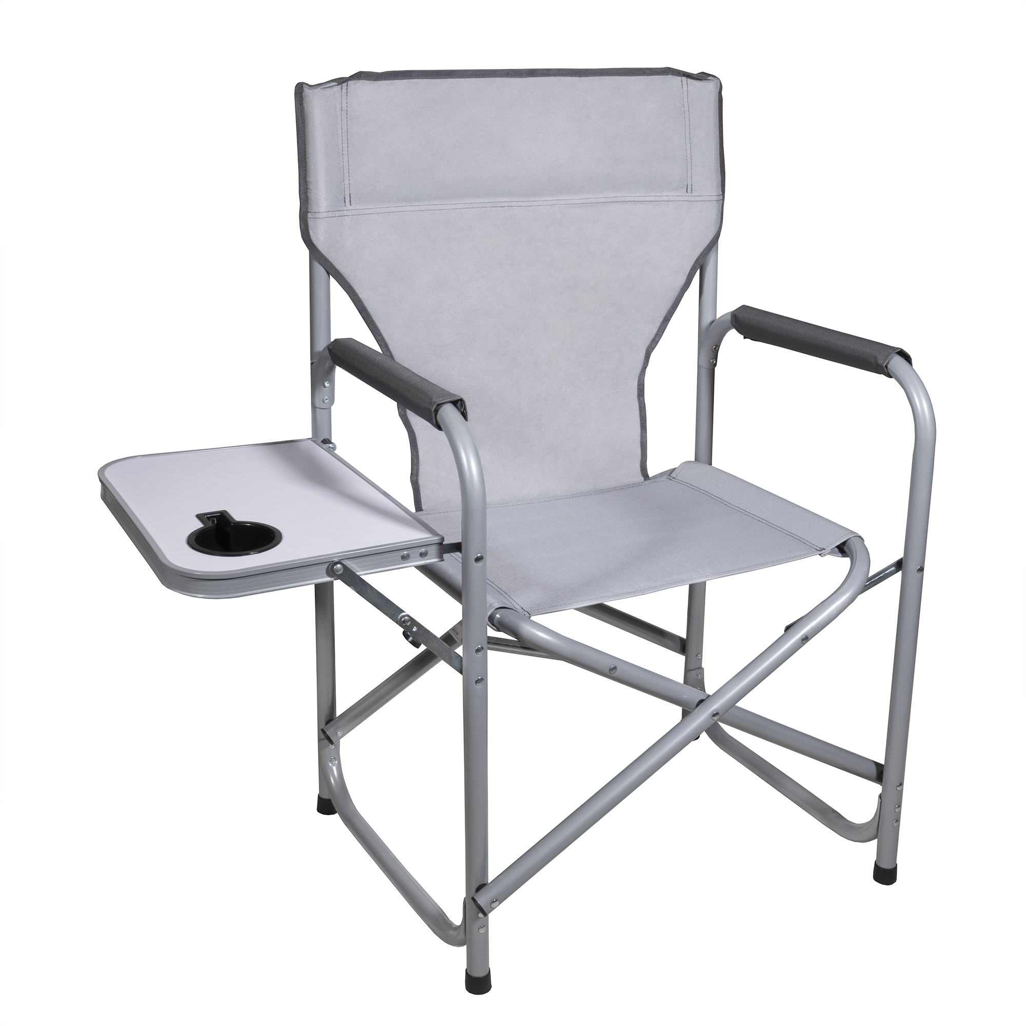 Zenithen Portable Outdoor Directors Folding Chair with Side Table